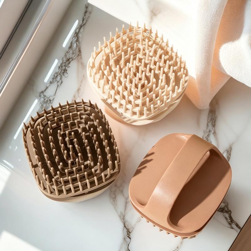 Scalp Massage Shampoo Brush 1P - огляд і ціна Hair Care Dandruff