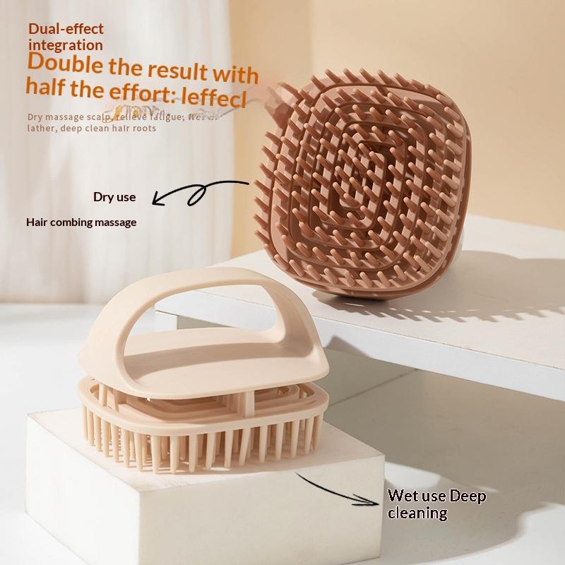 Scalp Massage Shampoo Brush 1P - огляд і ціна Hair Care Dandruff