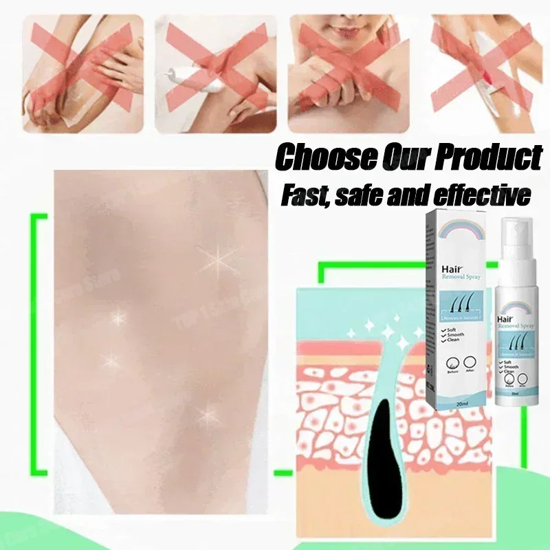 Hair Removal Spray Powerful Ha - огляд і ціна Hair Care Korean Products