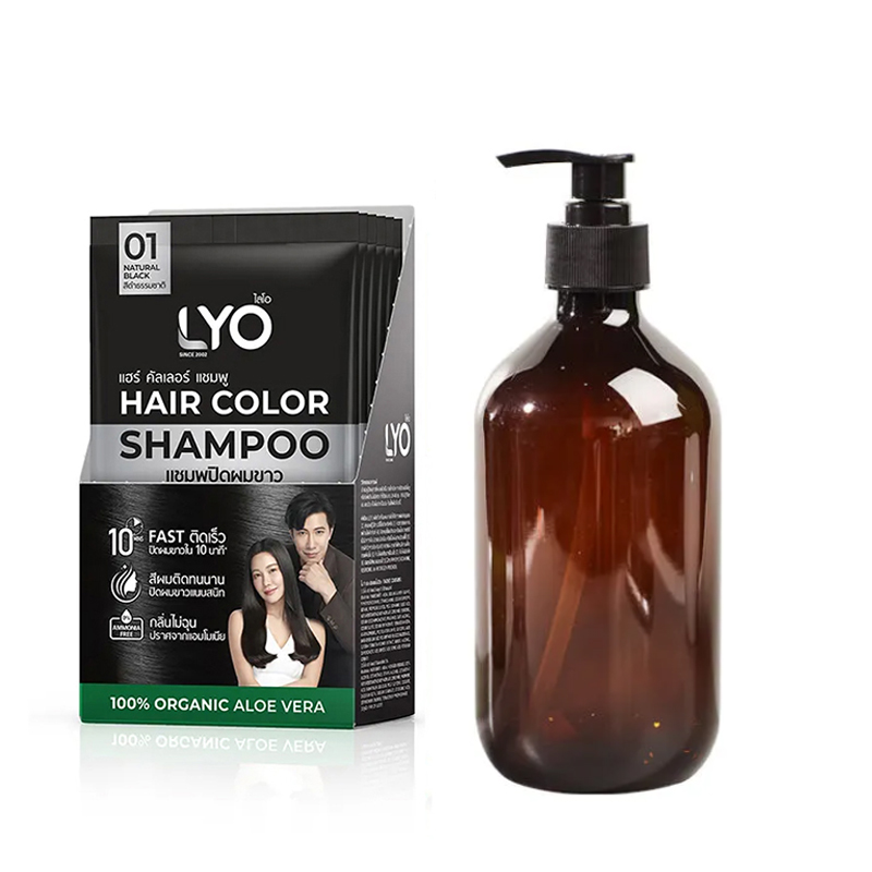 Lyo Natural Plant Hair Dyeing  - огляд і ціна Hair Care Lotion