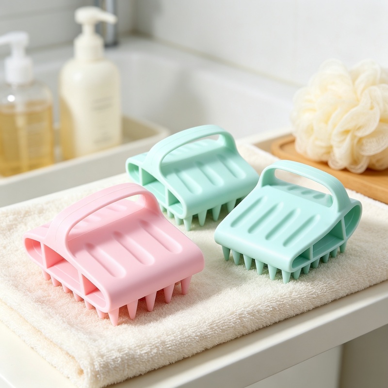 Silicone Scalp Massage Shampoo - огляд і ціна Hair Care Products