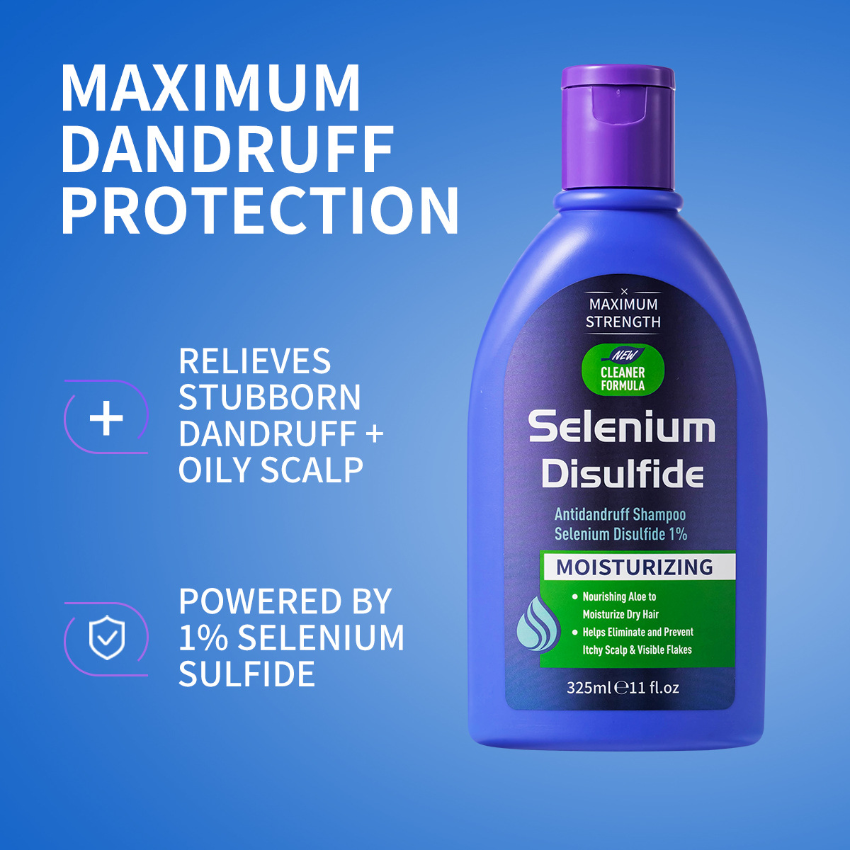 325ml Selenium Disulfide Anti  - огляд і ціна Hair Care Dandruff