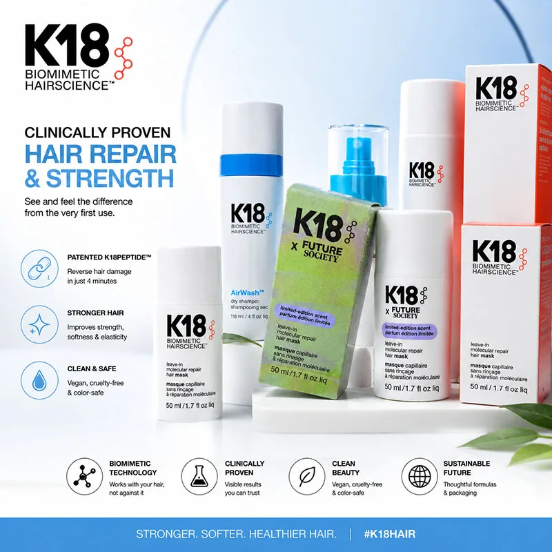 50ml 150ml K18 Leave-In Molecu - огляд і ціна Hair Care K18